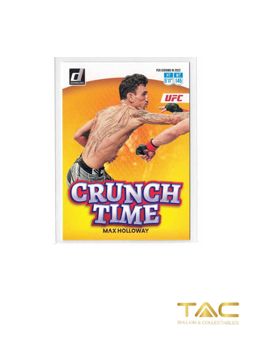 2023 Panini Donruss - Max Holloway - Crunch Time - #11 (Bronze)
