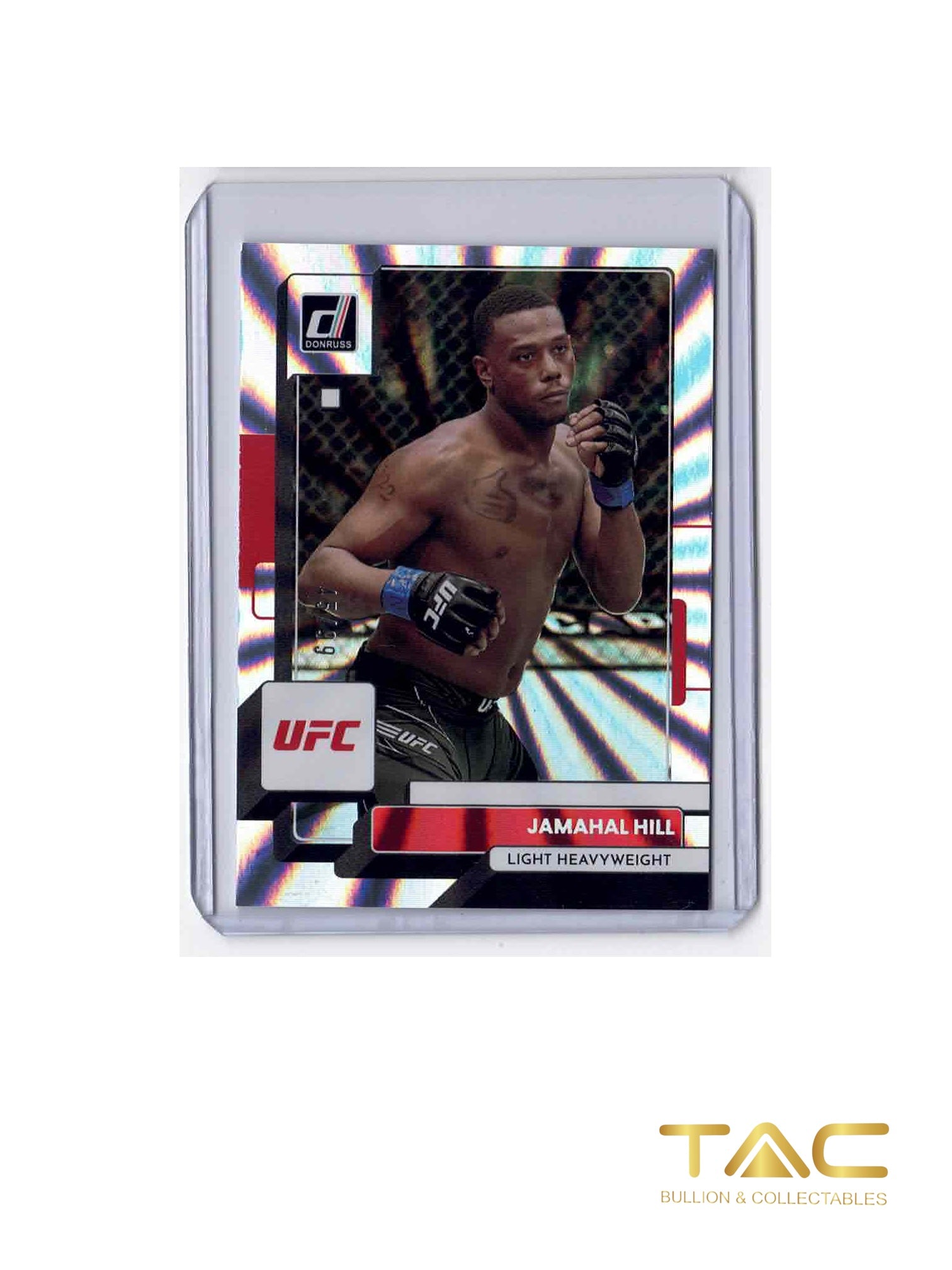 2023 Panini Donruss - Jamahal Hill - Silver Laser Halo #45/99