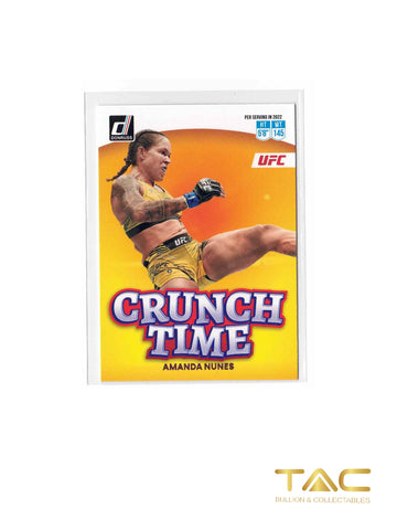 2023 Panini Donruss - Amanda Nunes - Crunch Time - #16 (Bronze)
