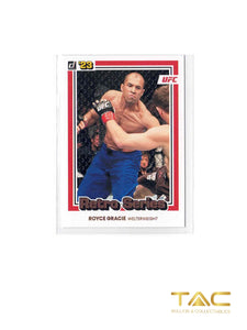 2023 Panini Donruss - ROYCE GRACIE - RETRO SERIES - Insert #2 (Bronze)