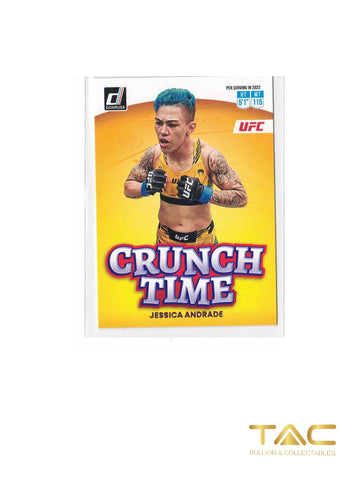 2023 Panini Donruss - Jessica Andrade - Crunch Time - #20 (Bronze)