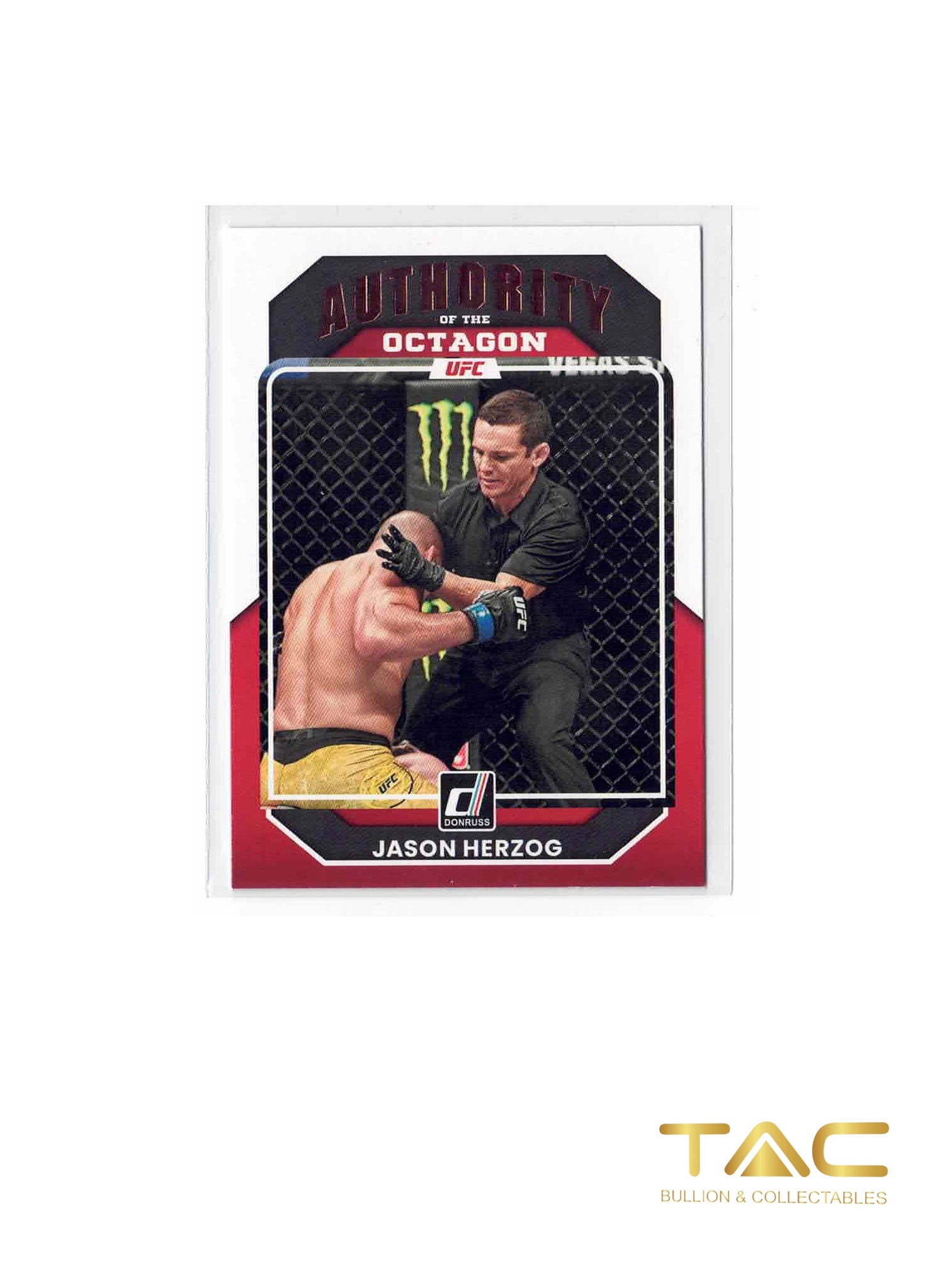 2023 Panini Donruss - JASON HERZOG - AUTHORITY OF THE OCTAGON Base #223 (Bronze)