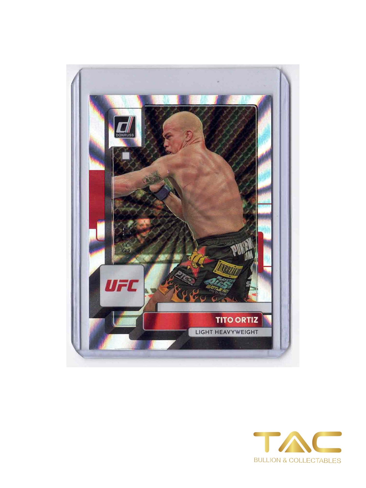 2023 Panini Donruss - Tito Ortiz - Silver Laser Halo #21/99