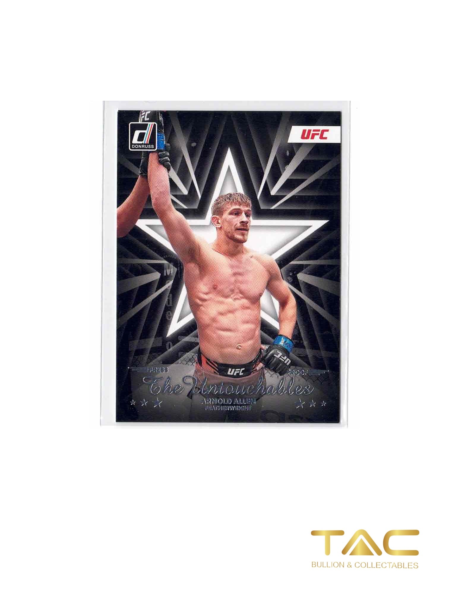 2023 Panini Donruss - Arnold Allen - The Untouchables - #3 (Silver Press Proof)