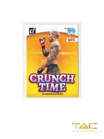 2023 Panini Donruss - Charles Oliveria - Crunch Time - #7 (Bronze)