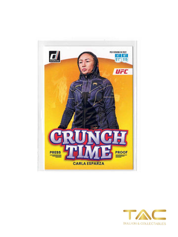 2023 Panini Donruss - Carla Esparaz - Crunch Time - #8 (Silver Press Proof)