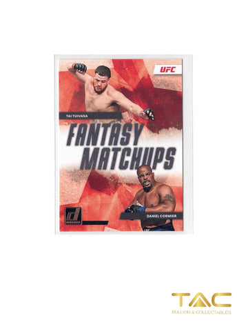 2023 Panini Donruss - TUIVASA VS CORMIER - FANTASY MATCHUPS - Insert #8 (Bronze)