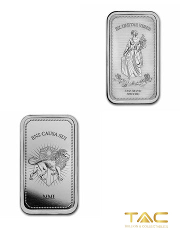 5 oz Silver Bullion Bar - John Wick® Continental Bar