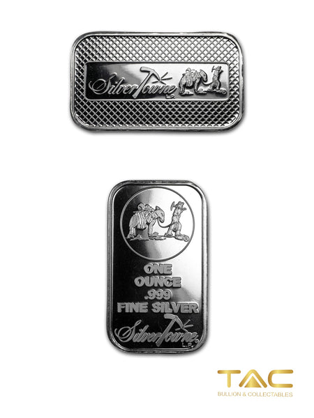 1 oz Silver Bullion Bar - Prospector - SilverTowne