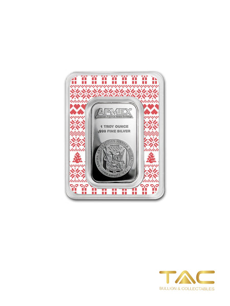 1 oz Silver Bullion Minted - Christmas Edtion (Holliday Sweater) - Apmex Mint USA