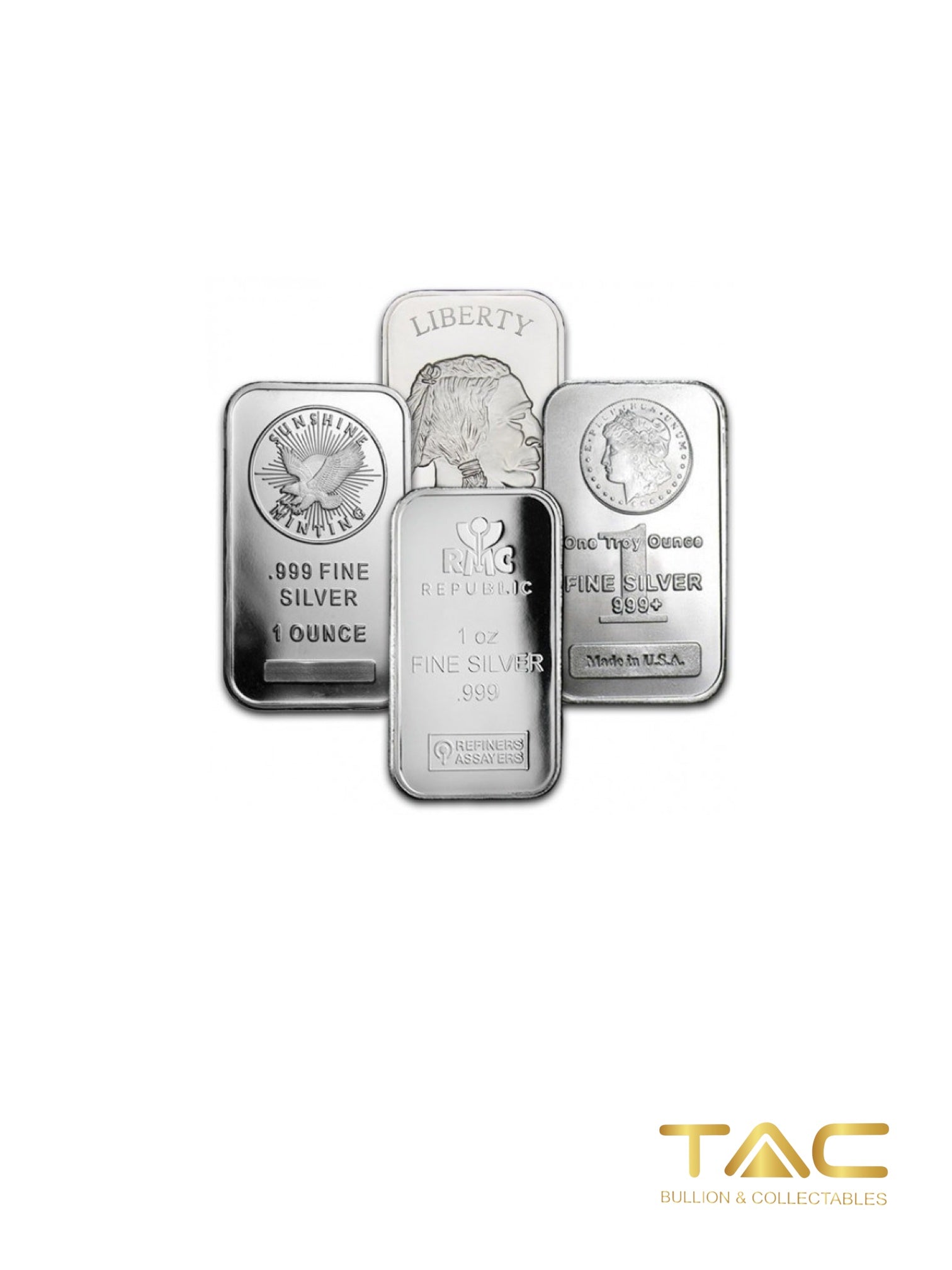 1 oz Silver Bullion Secondary Market TAC Bullion and Collectables