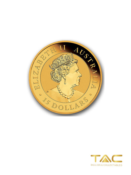 1/10 oz Gold Coin - 2021 Kookaburra - Perth Mint