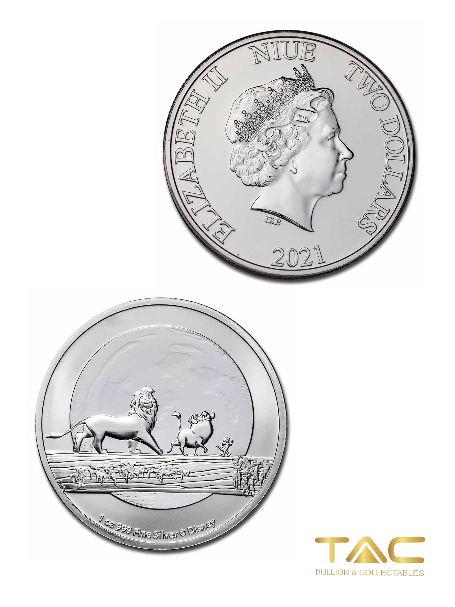 最新銀貨　2021 1 オンス　銀貨 Niue Lion King 最新銀貨 2021 1 オンス 銀貨 Niue Lion King
