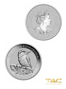 1/10 oz Platinum Coin - 2021 Kookaburra - Perth Mint