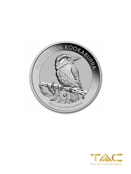 1/10 oz Platinum Coin - 2021 Kookaburra - Perth Mint