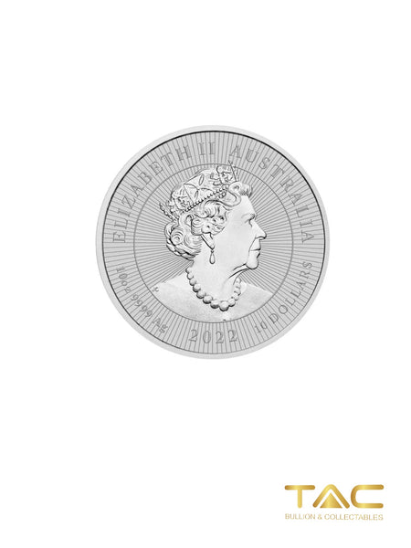 10 oz Silver Coin - 2022 Silver Mother and Baby Dingo - Perth Mint