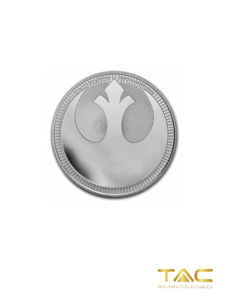 1 oz Silver Coin - 2022 Star Wars: Rebel Alliance - Niue/ NZ Mint