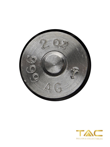2 oz Silver Bullion Bullets - .308 Caliber Winchester