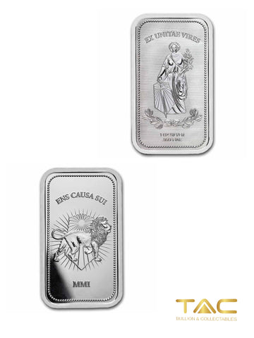 1 oz Silver Bullion Bar - John Wick® Continental Bar