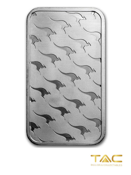 1 oz Silver Bullion Minted - Kangaroo Silver Bar - Perth Mint