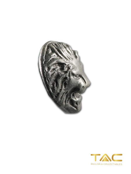 1 oz Hand Poured Silver Bullion - Ounce of Pride - Lion Head