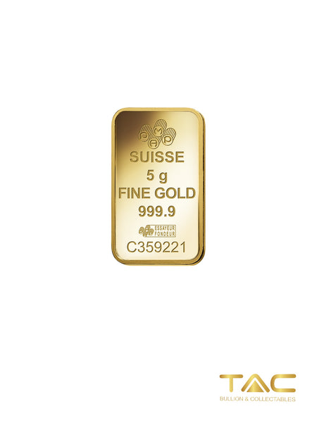 5 gram Gold Bullion Minted - Religious Series (Lakshmi) - PAMP Suisse