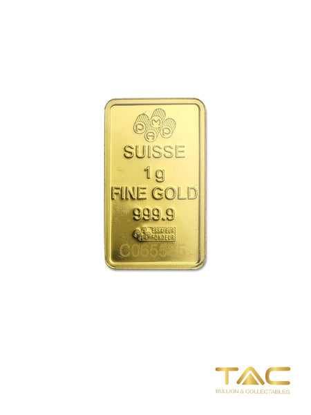 1 gram Gold Bullion Minted - Lady Fortuna Veriscan® - PAMP Suisse