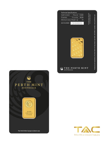 10 gram Gold Bullion Minted - Perth Mint