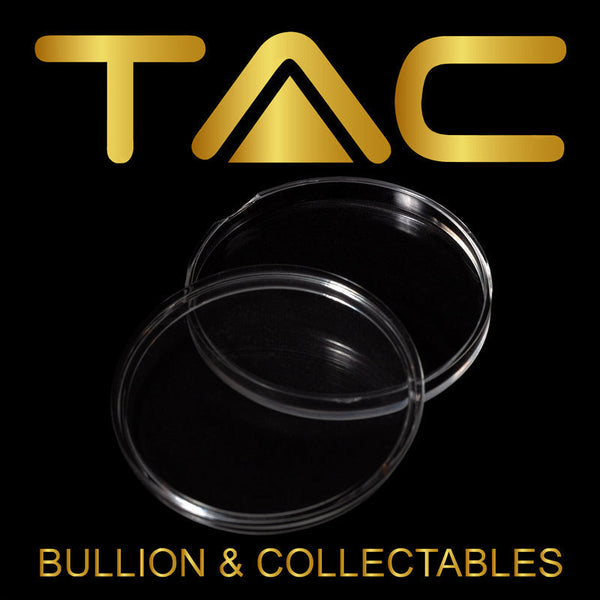 Premium Coin Capsule - 1 oz Coins - 39mm (25 Pack)