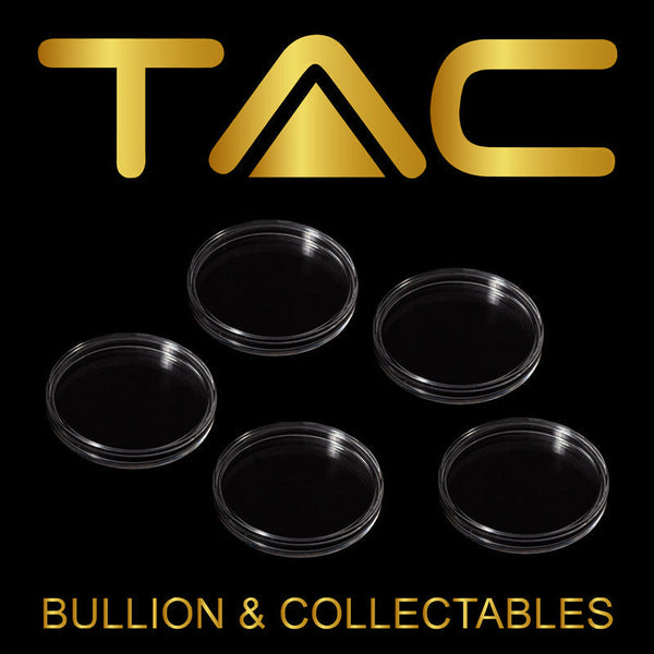 Premium Coin Capsule - 1 oz Coins - 39mm (25 Pack)