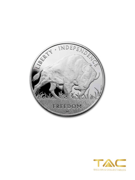 1 oz Silver Round - Liberty Trade Buffalo