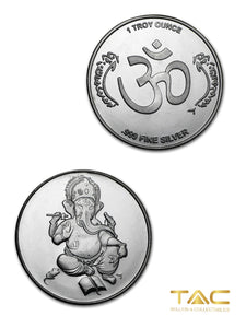 1 oz Silver Round - Ganesha
