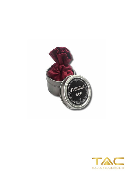 1 oz Silver Bullion Spinning Top - MPM (w/Gift Bag & Tin)